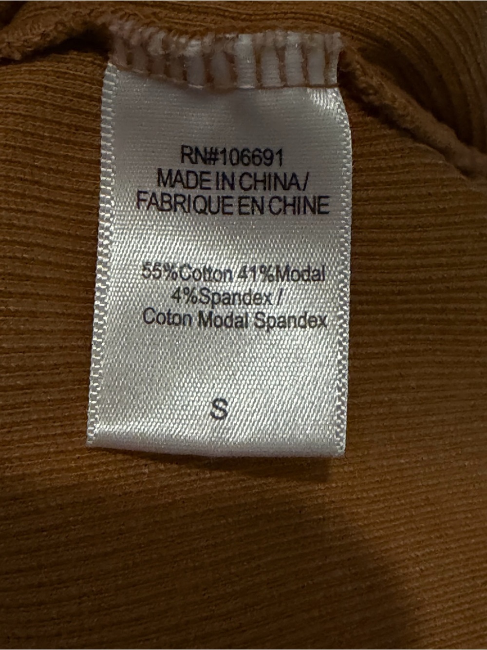 Young Fabulous & Broke Small Tan Gunner One Sleeve Midi Side Slit Dress B3 - Picture 4 of 4